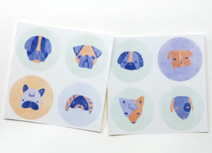 Pastel Doggos Sticker Set