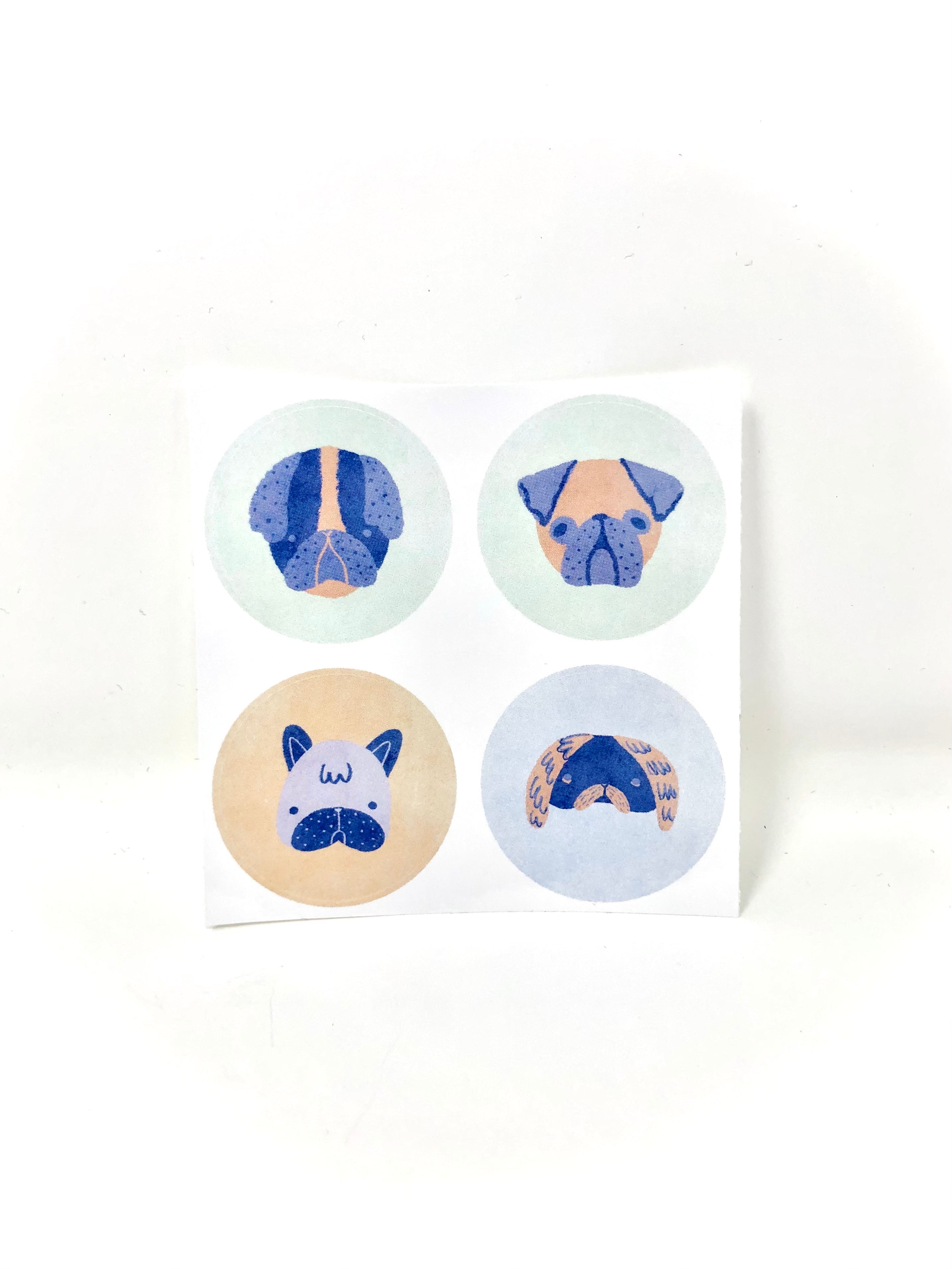 Pastel Doggos Sticker Set