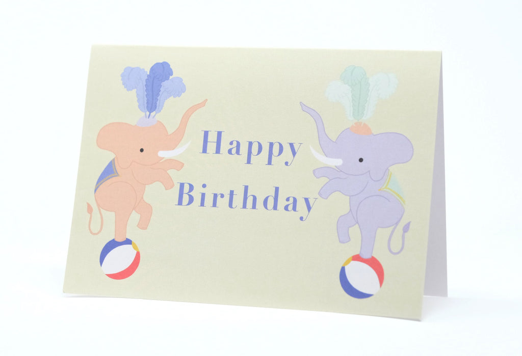 Circus Celebration Birthday Card